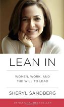 Lean In - Sheryl Sandberg book cover image