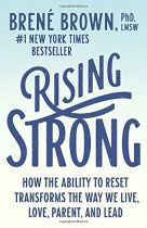 Rising Strong - Brene Brown book cover image