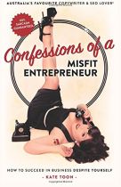 Confessions of a Misfit Entrepreneur - Kate Toon book cover image