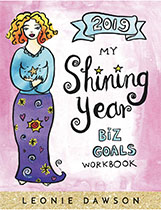 2019 My Shining Year Biz Goals Workbook - Leonie Dawson