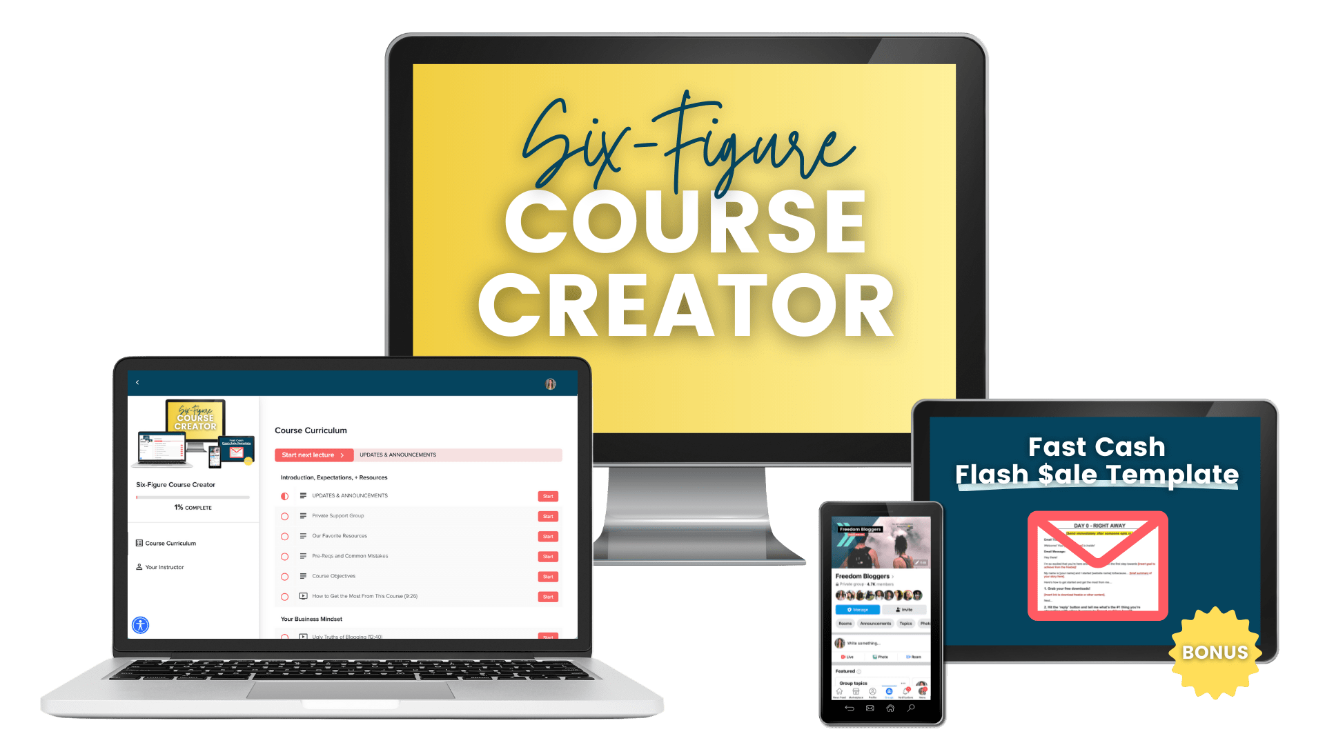 Create and Go Courses Black Friday Deals 2022 Six-Figure Course Creator