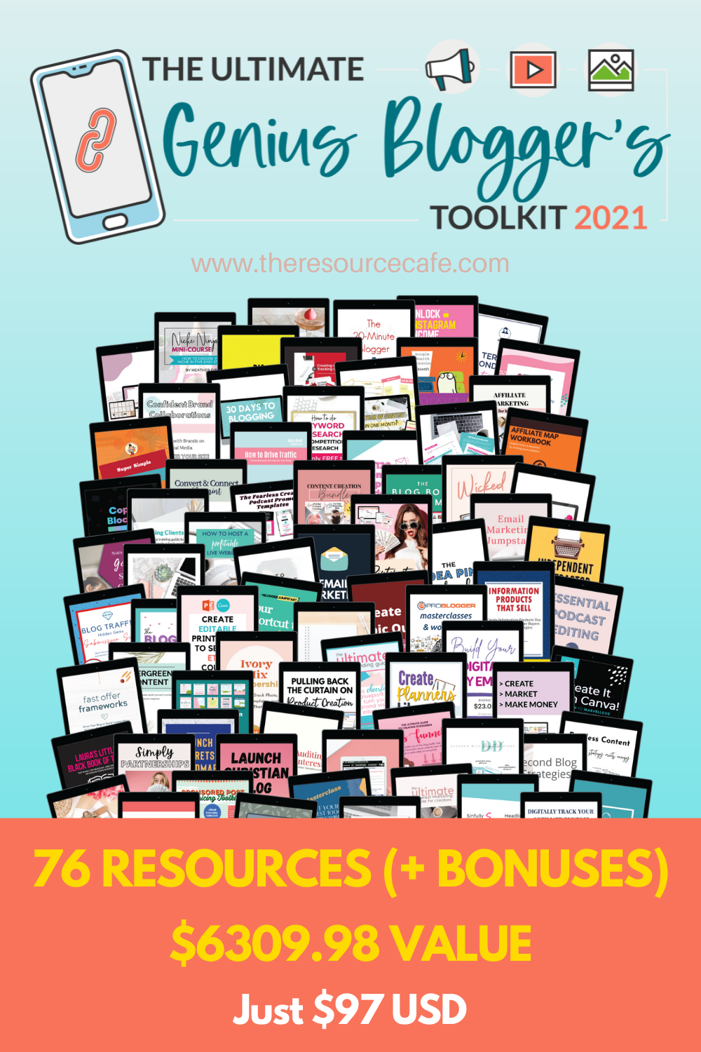 The Genius Blogger's Toolkit 2021 by Ultimate Bundles