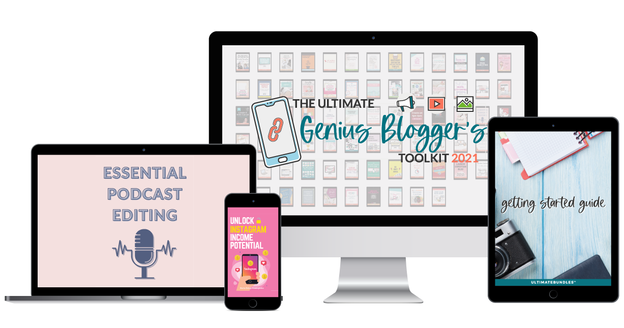 The Genius Blogger's Toolkit 2021 by Ultimate Bundles