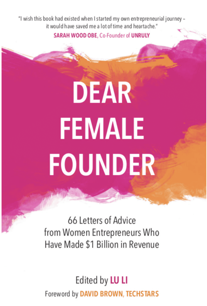 Dear Female Founder - Lu Li book cover image