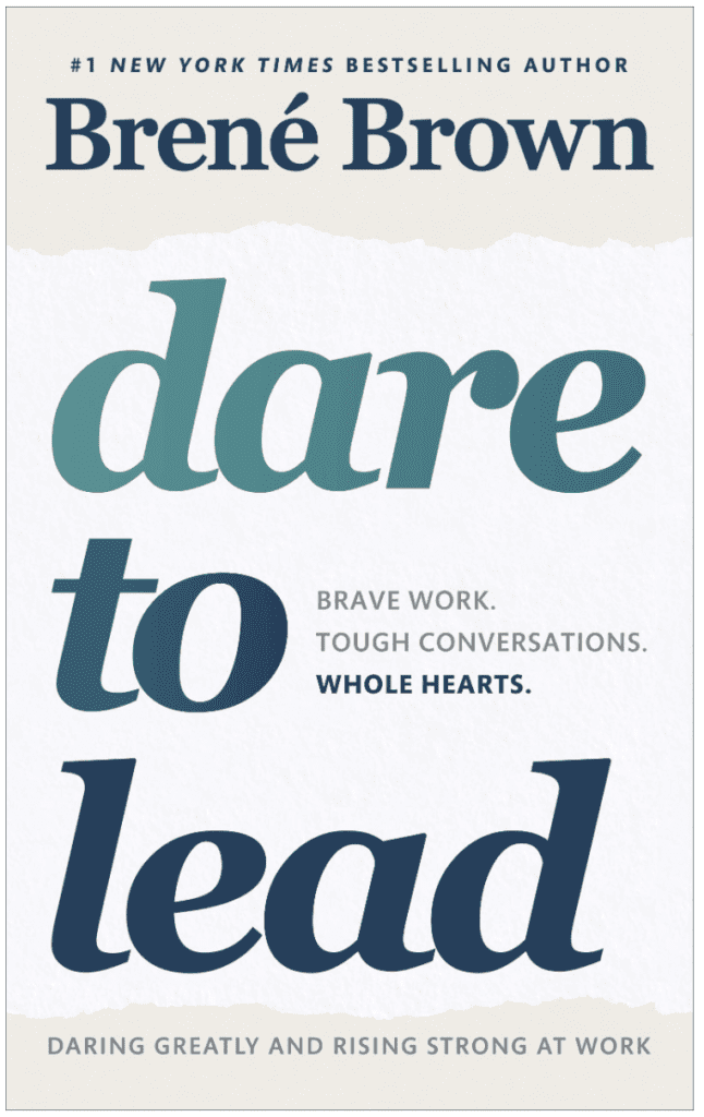 Dare to Lead - Brene Brown book cover image
