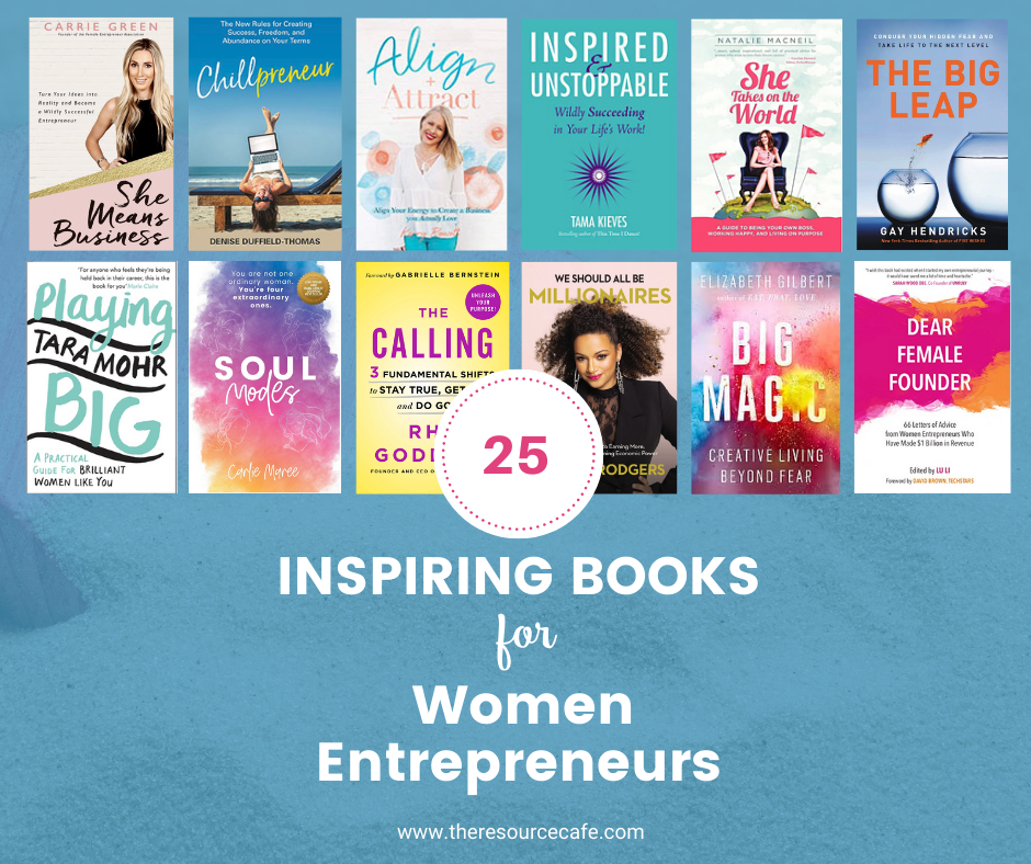 25 Inspiring Books for Women Entrepreneurs - Recommended Business Books